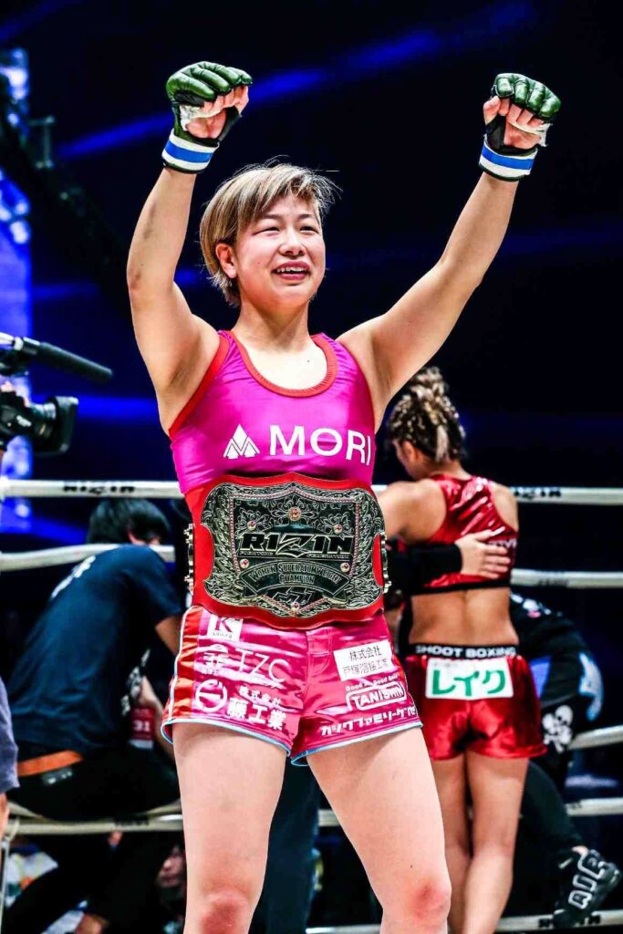 スポーツトレーナー活動 2017RIZINスーパーアトム級トーナメント優勝 浅倉カンナ選手