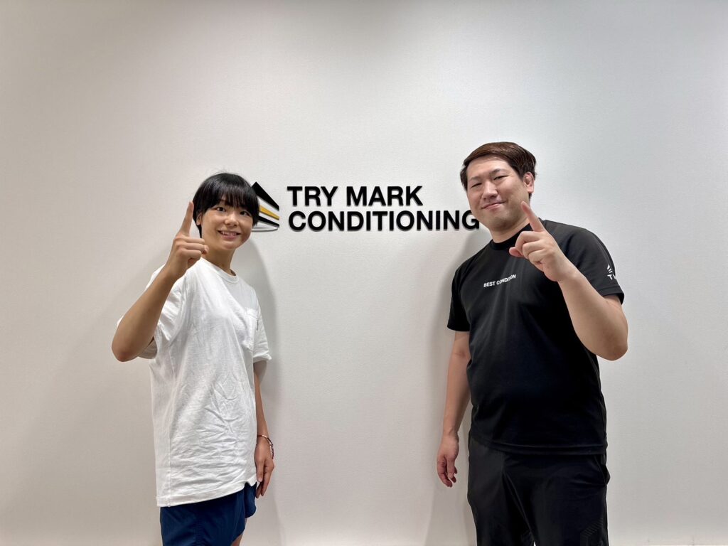 2024パリオリンピック最終調整 藤波朱理選手と記念写真（パリ五輪10日前）