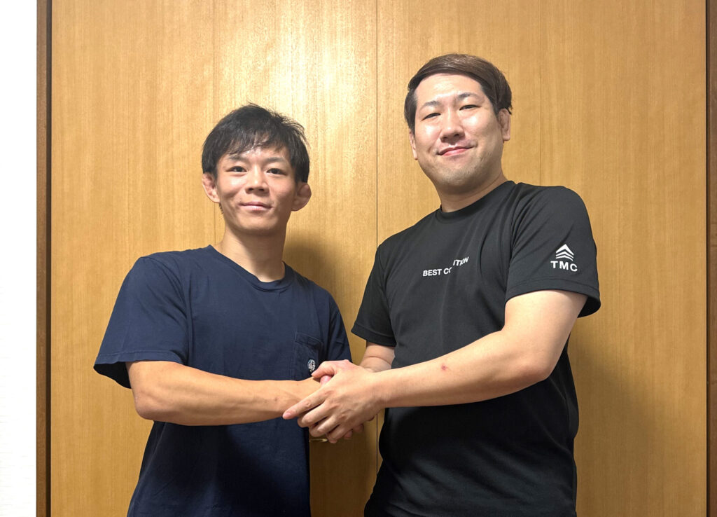 2024パリオリンピック最終調整 樋口黎選手と記念写真（パリ五輪10日前）