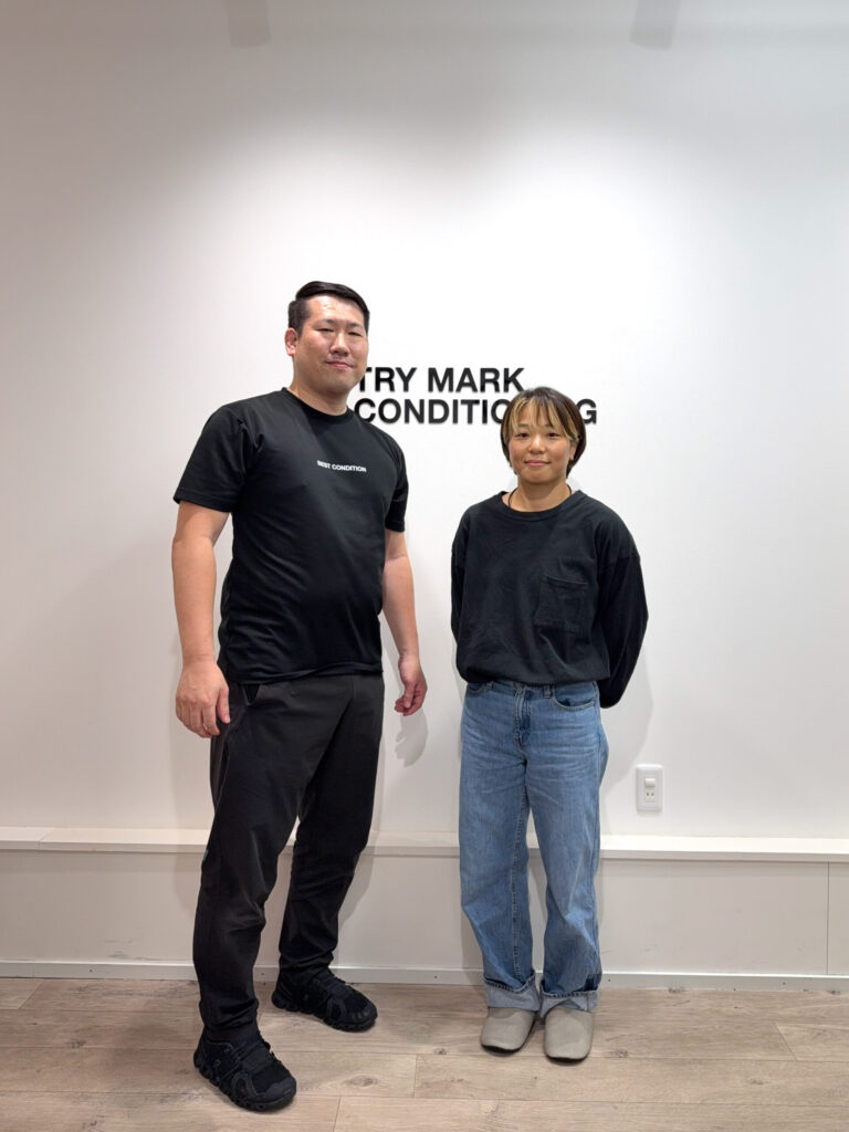 大会前に池田海南江選手との記念写真