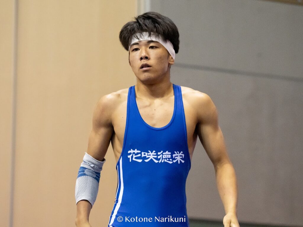 準決勝に臨む檜山惇也選手(花咲徳栄)