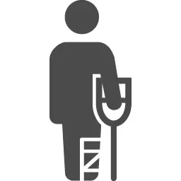 怪我予防アイコン